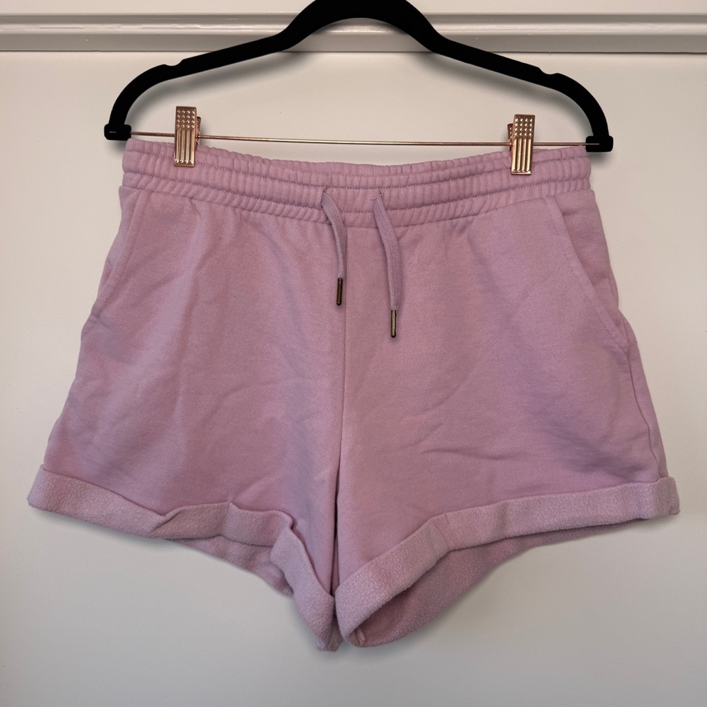 WeWoreWhat Light Purple Athletic Shorts